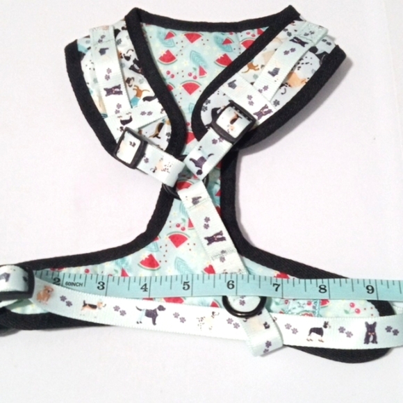 PAWSOME PET DOG HARNESS AND LEASH 2PC SET SIZE MEDIUM NWOT - Picture 6 of 9